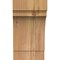 Ekena Millwork 5 1/2"W x 6"D x 10"H Merced Smooth Knee Brace, Western Red Cedar BRC06X06X10MRC00SWR - alternate 4